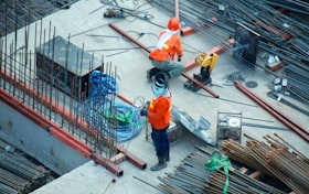 Baustelle Fundament